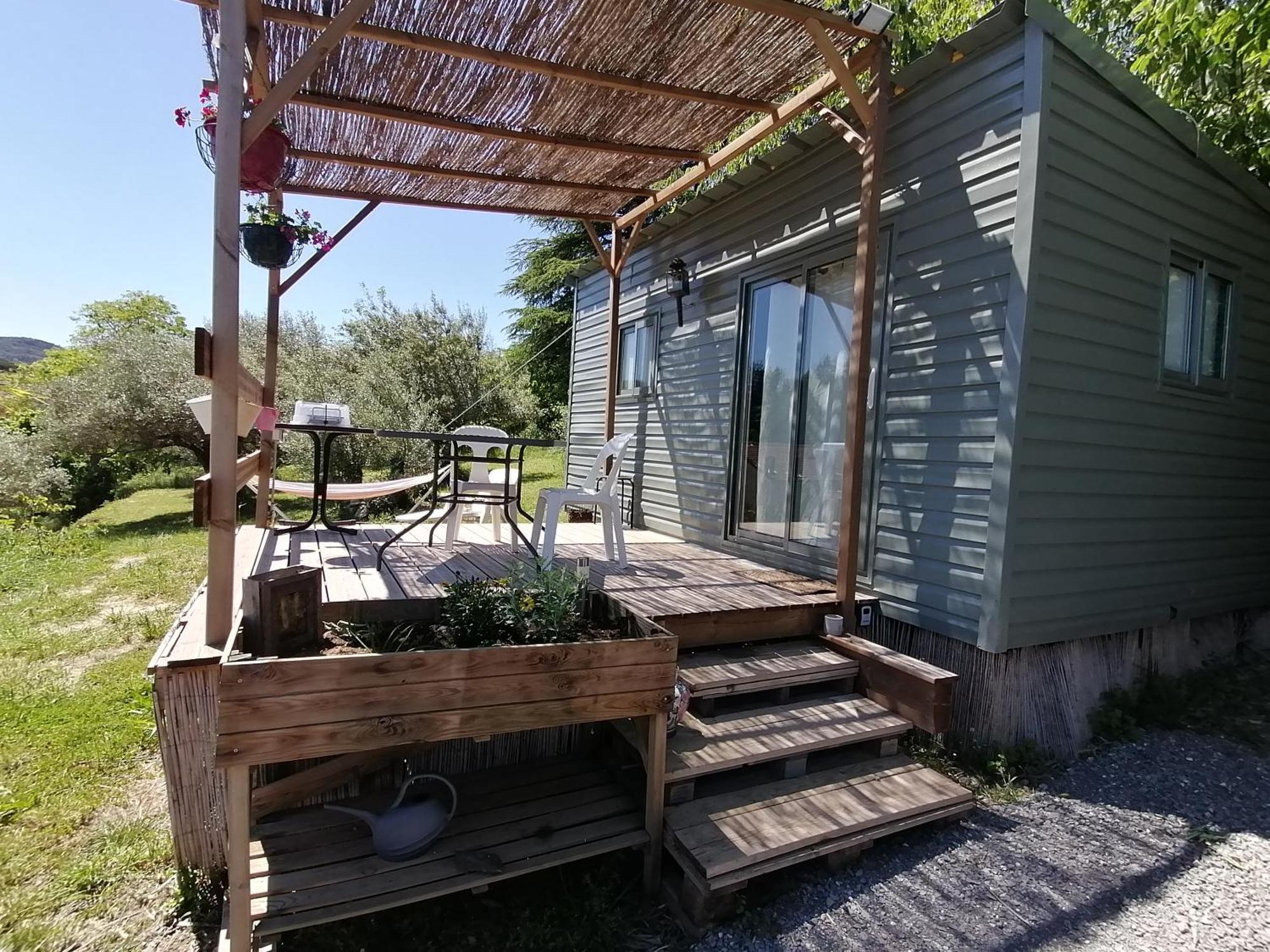 Ferienwohnung Tiny House Cosy Anduze Exterior foto